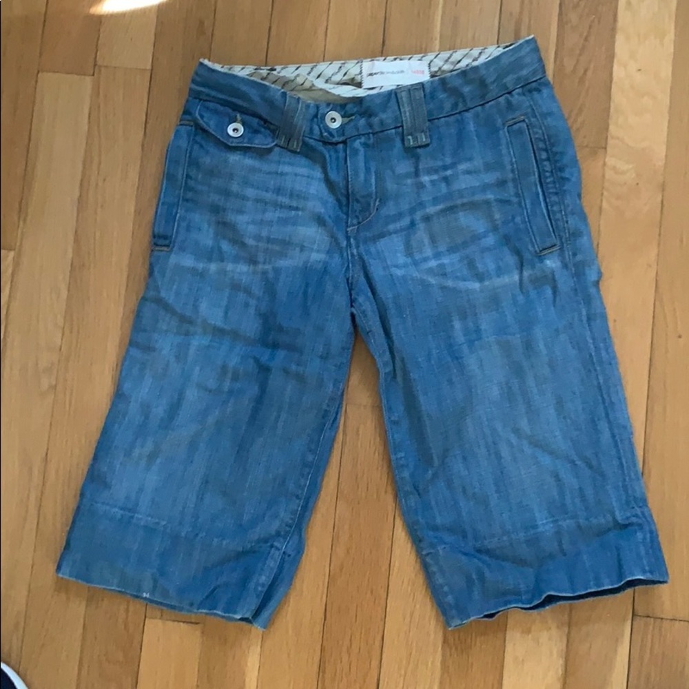 Paperdenim&cloth capri jeans with 5 pockets